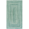 Bambini Aquamarine Braided Rug Concentric image