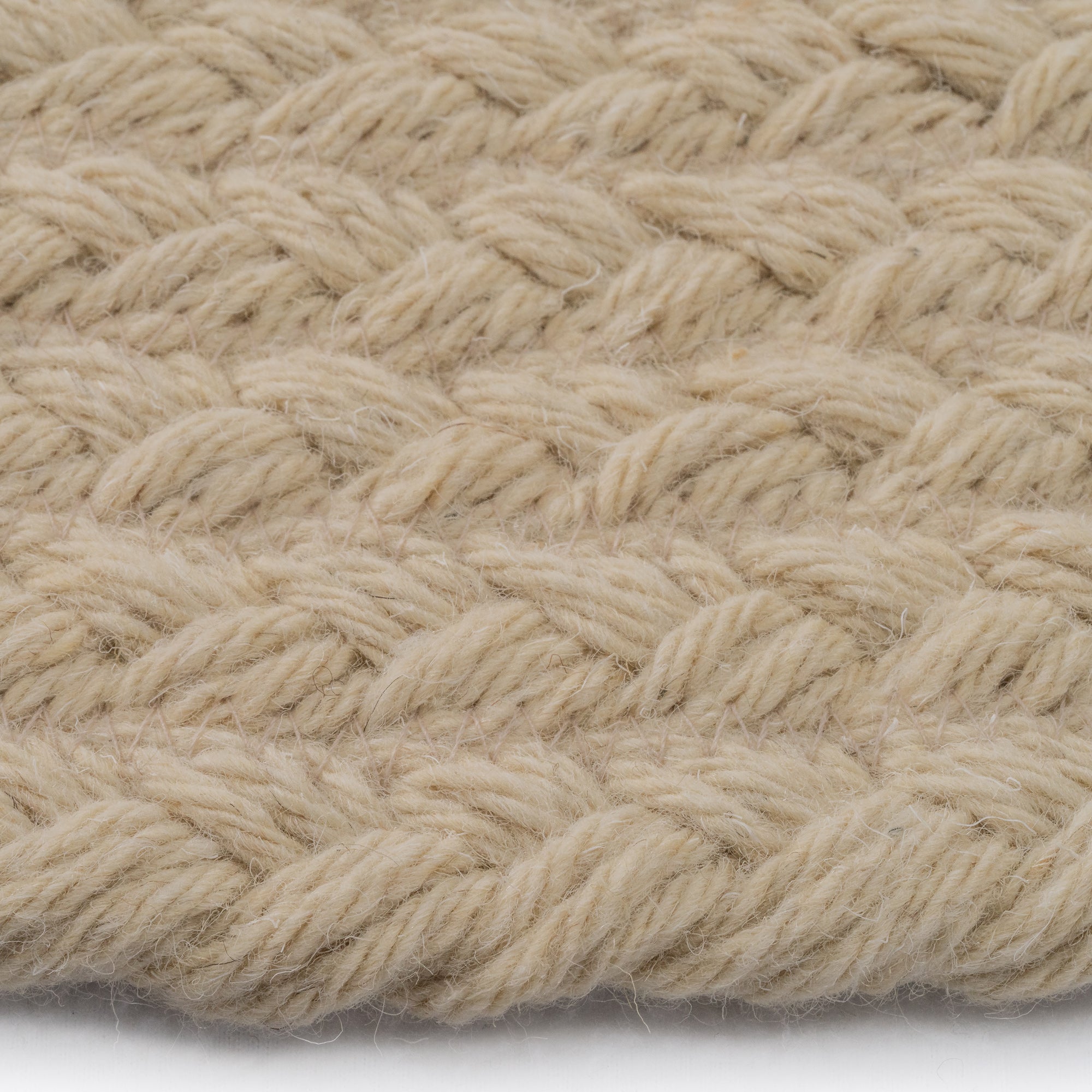 Naturelle Natural Braided Rug Round image