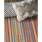 Hampton Beach Party Flat Woven Rug Rectangle Roomshot image