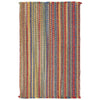 Hampton Beach Party Flat Woven Rug Rectangle image