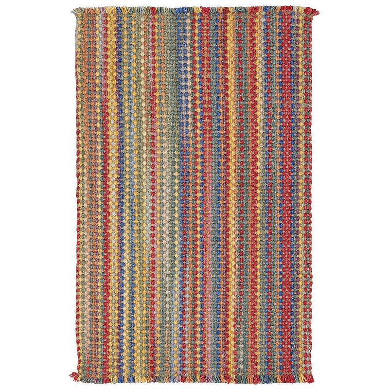 Hampton Beach Party Flat Woven Rug Rectangle image