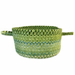 Happy Holidays-St. Patrick's Clover Braided Rug Basket image