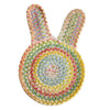 Happy Holidays-Easter Grass Braided Rug Round image