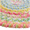 Happy Holidays-Easter Grass Braided Rug Round Cross Section image