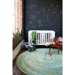 Sailor Boy Parrot Braided Rug Round Roomshot image