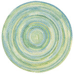 Sailor Boy Parrot Braided Rug Round image