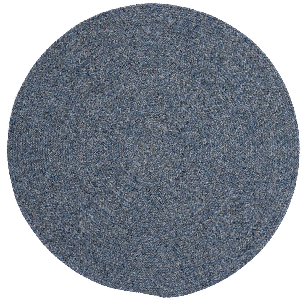 Simplicity Water Braided Rug Oval image