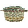 Bear Creek Sage Braided Rug Basket image