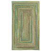 Bear Creek Sage Braided Rug Concentric image