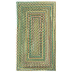 Bear Creek Sage Braided Rug Concentric image