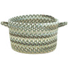 Bear Creek Olive Branch Braided Rug Basket image