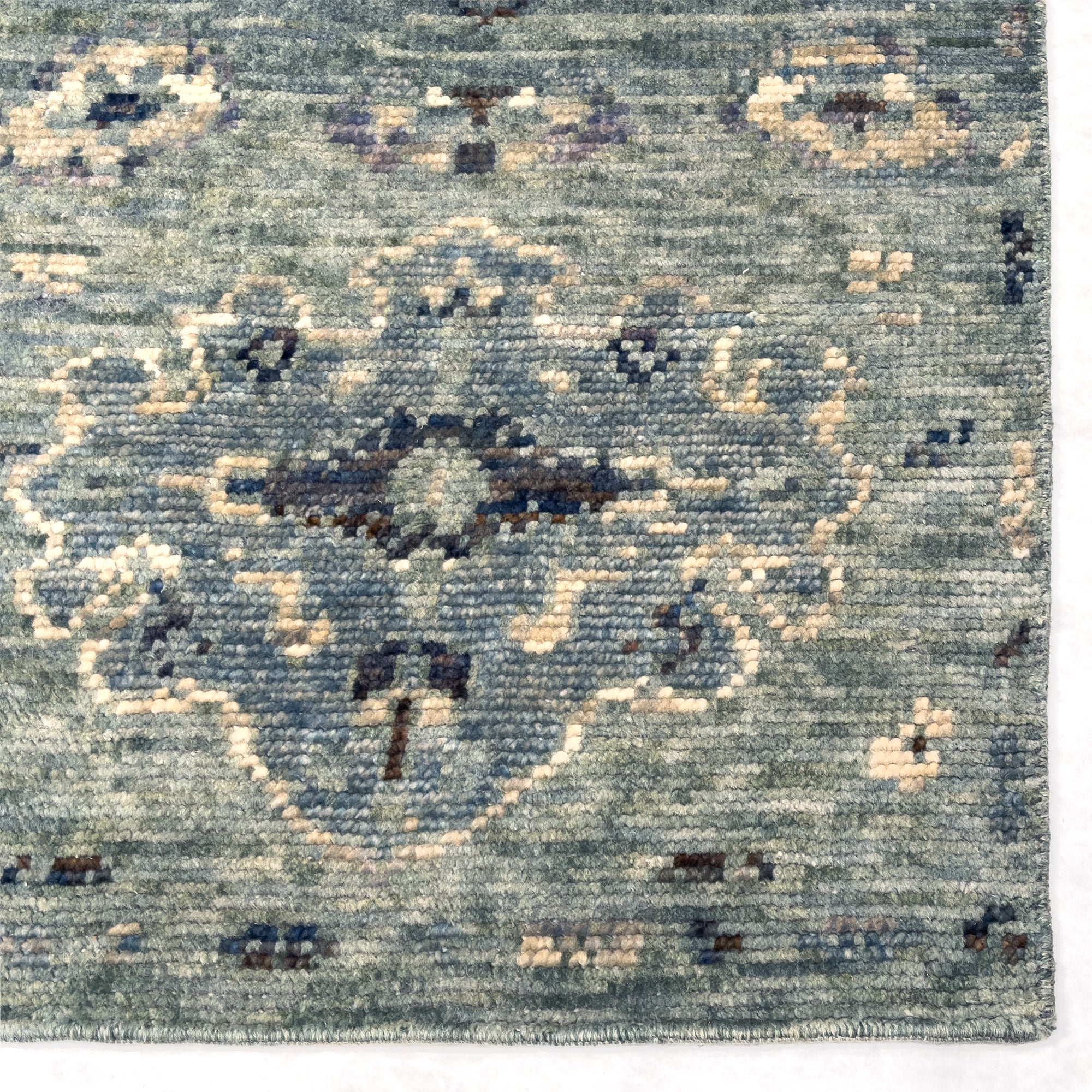 Vestige Eucalyptus Hand Knotted Rug Rectangle image