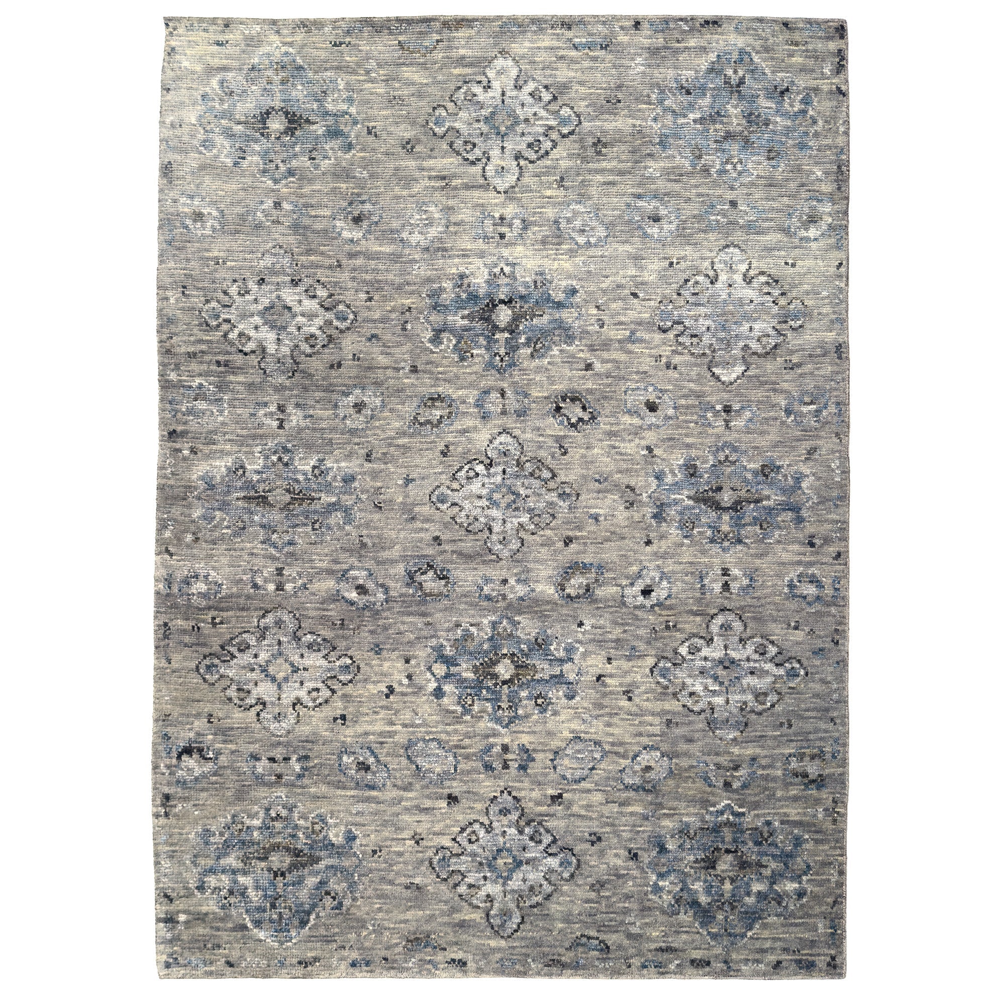 Vestige Indigo Hand Knotted Rug Rectangle image