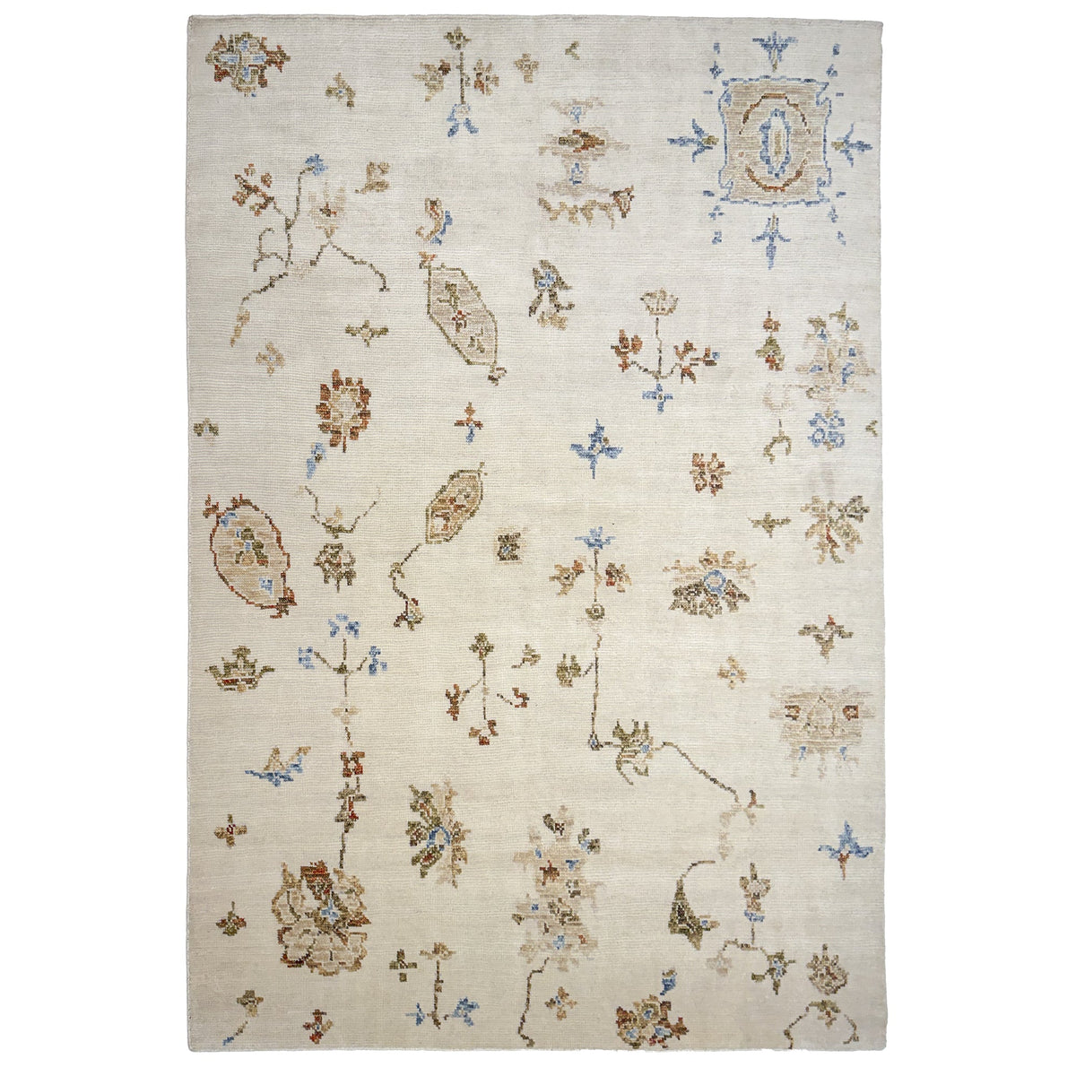 Zaria Lily Hand Knotted Rug Rectangle image