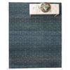Pinnacle Navy Hand Knotted Rug Rectangle Roomshot image
