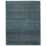 Pinnacle Navy Hand Knotted Rug Rectangle image