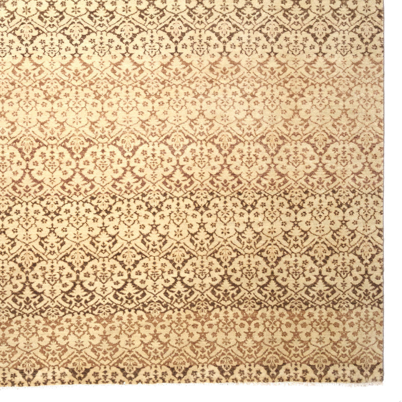 Pinnacle Natural Hand Knotted Rug Rectangle Corner image