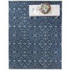 Ethereal Navy Hand Knotted Rug Rectangle Roomshot image