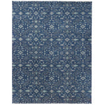 Ethereal Navy Hand Knotted Rug Rectangle image