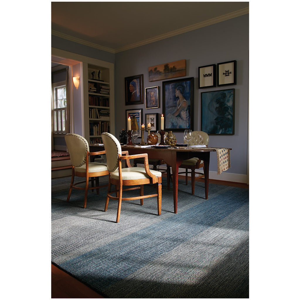 Barrister Ink Hand Knotted Rug Rectangle image