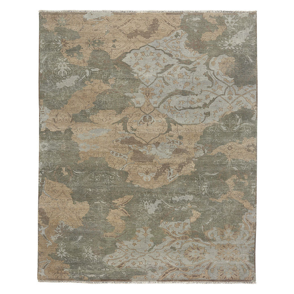 Astbury Grey Multi Hand Knotted Rug Rectangle image