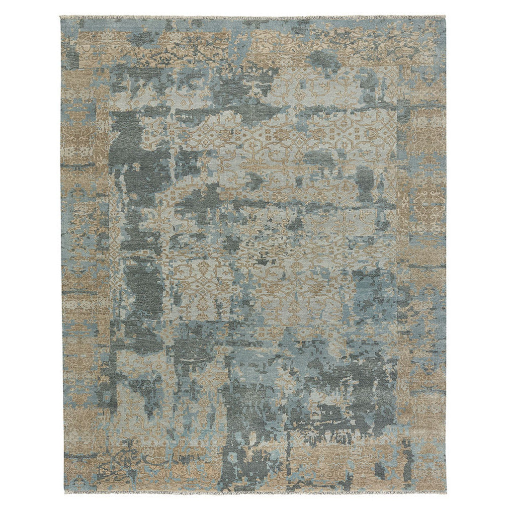 Astbury Beige Slate Hand Knotted Rug Rectangle image