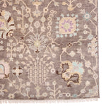 Kerrington-Newbury Mushroom Hand Knotted Rug Rectangle Corner image