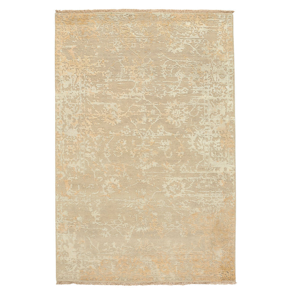 Makrana Alabaster Hand Knotted Rug Rectangle image