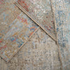 Carrara Beige Blue Hand Knotted Rug Rectangle Roomshot image