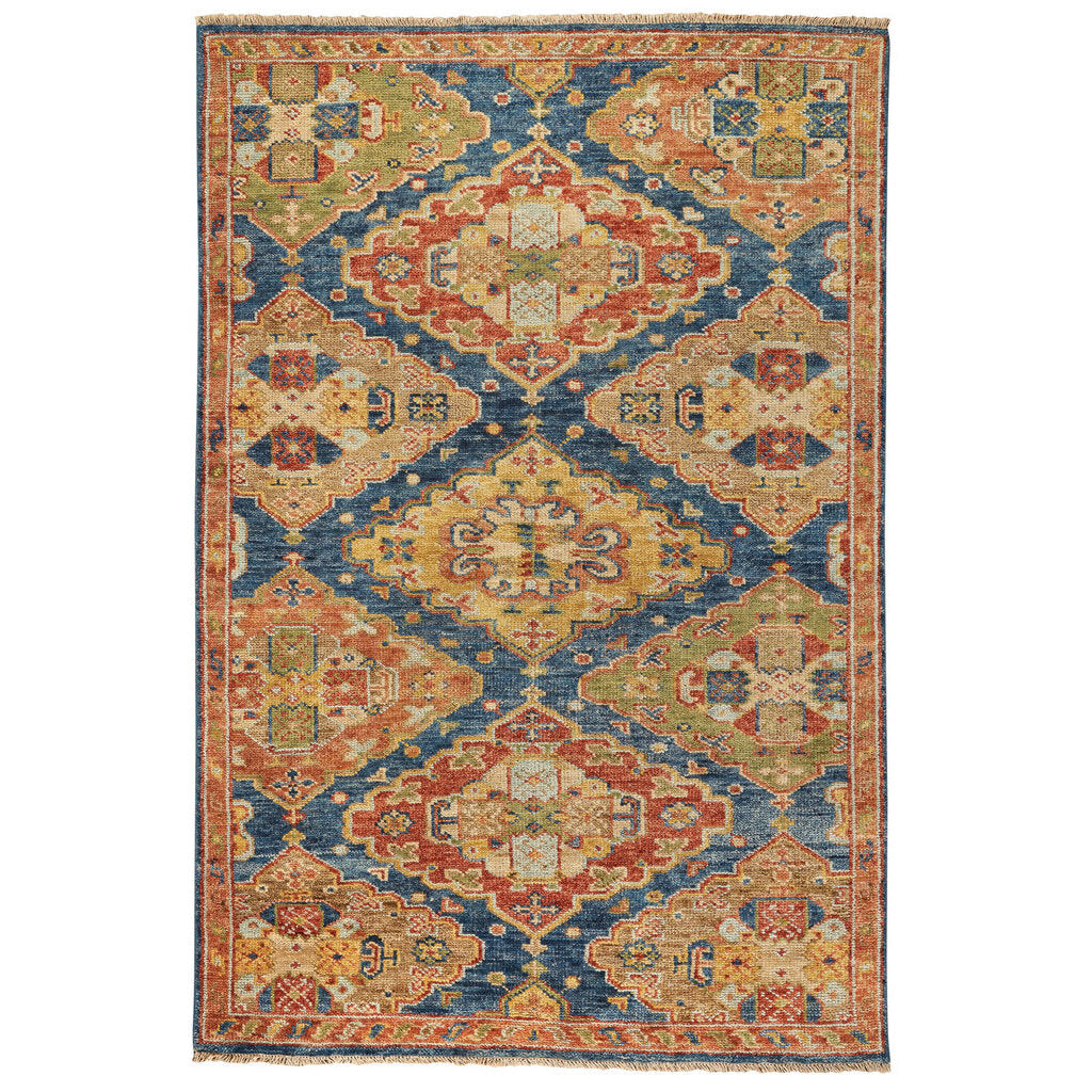 Charise-Kazak Blue Multi