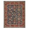 Charise-Peshawar Slate Ruby Hand Knotted Rug Rectangle image