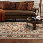 Charise-Chobi Ivory Multi Hand Knotted Rug Rectangle Roomshot image