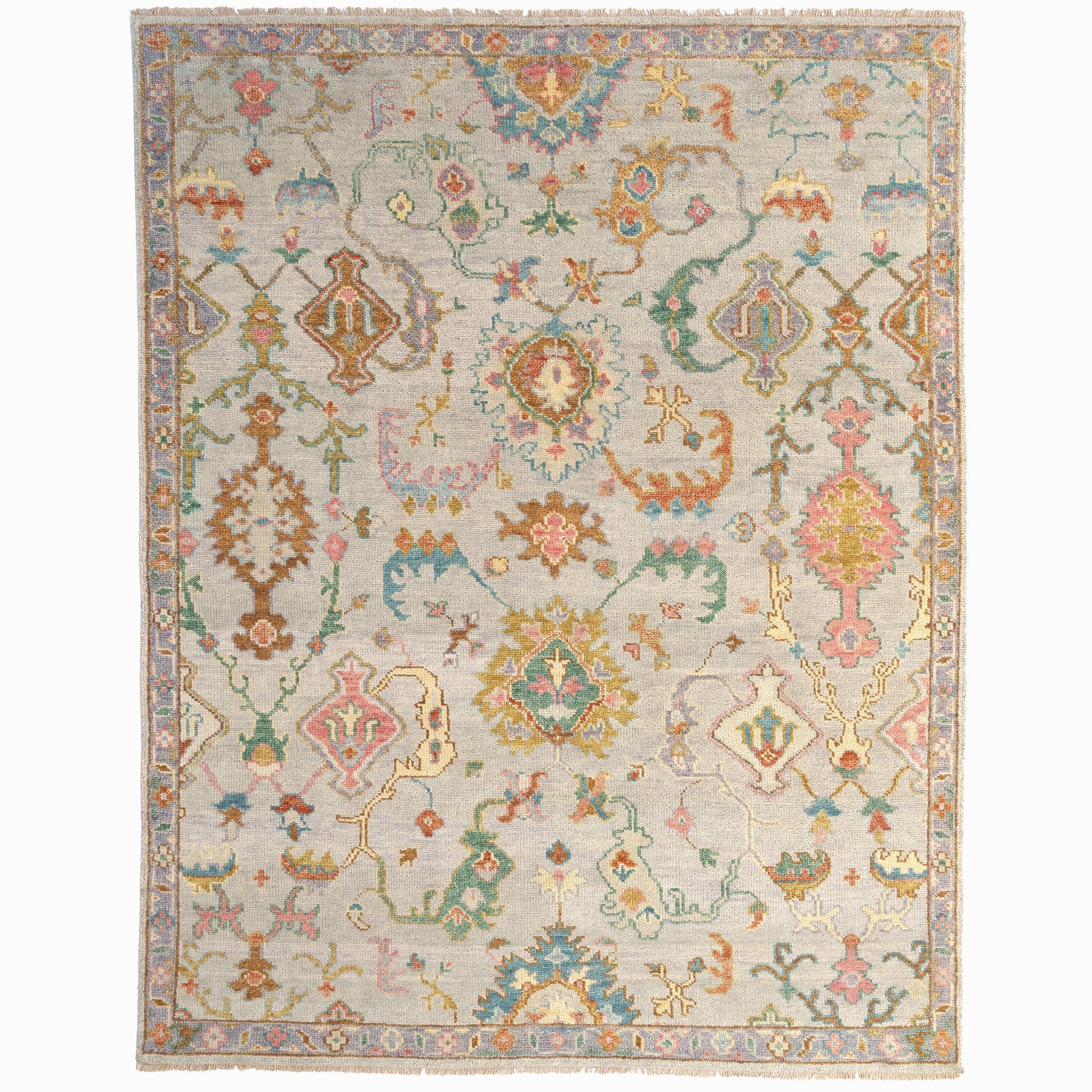 Verve Sherbet Multi Hand Knotted Rug Rectangle image