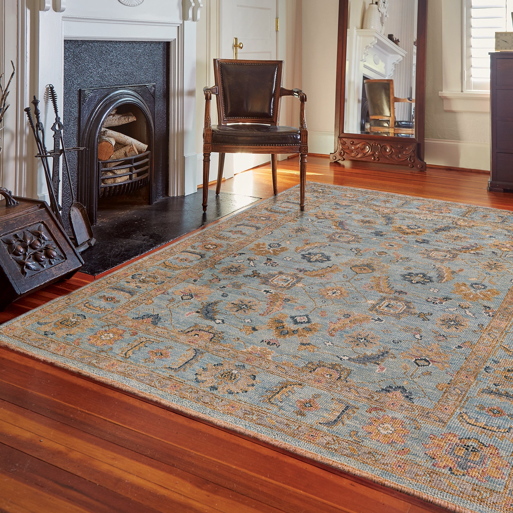 Braymore-Adelaide Ivory Slate Hand Knotted Rug Rectangle image