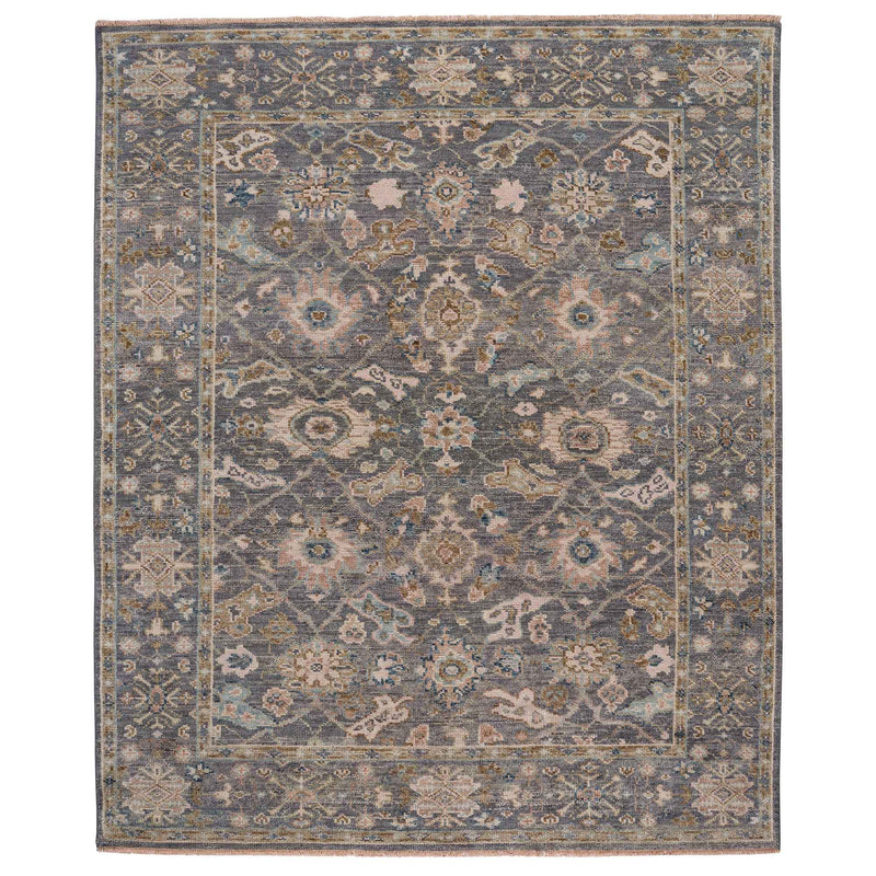 Braymore-Edison Pewter Hand Knotted Rug Rectangle image