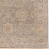 Braymore-Keller Silver Ivory Hand Knotted Rug Rectangle Corner image