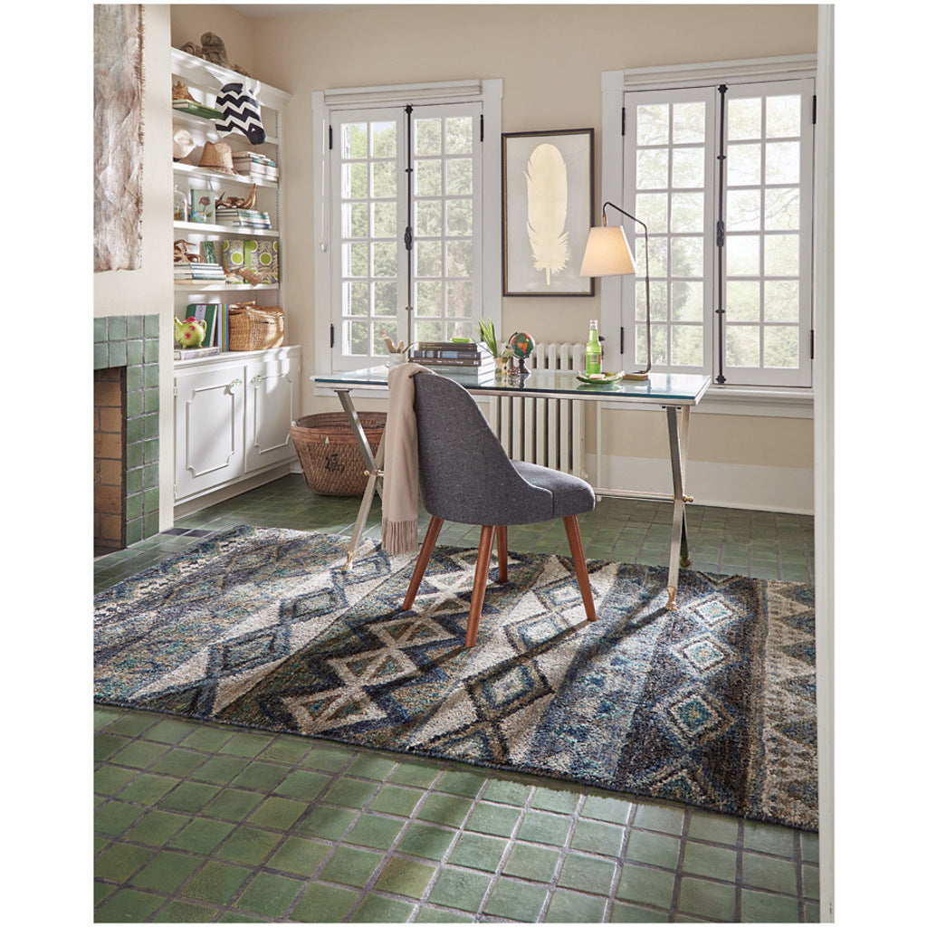 Bengal Sea Green Hand Knotted Rug Rectangle image