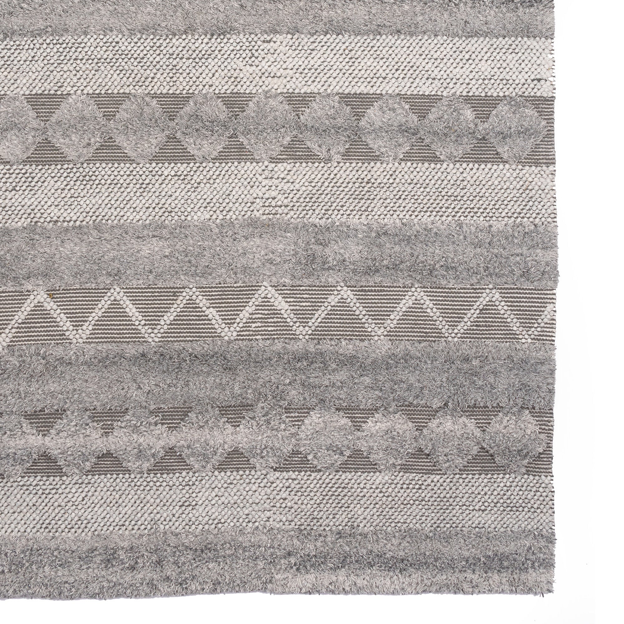 Boho Bliss Stone Hand Woven Area Rug Rectangle image