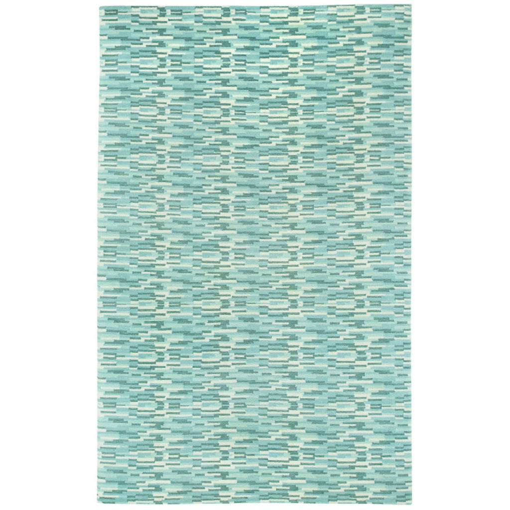 Portofino Blue Grey Hand Knotted Rug Rectangle image