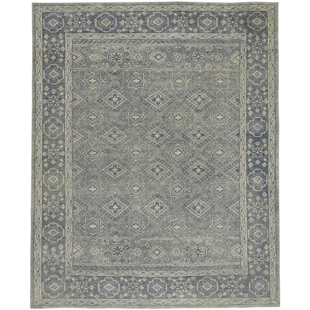 Barletta Slate Hand Knotted Rug Rectangle image