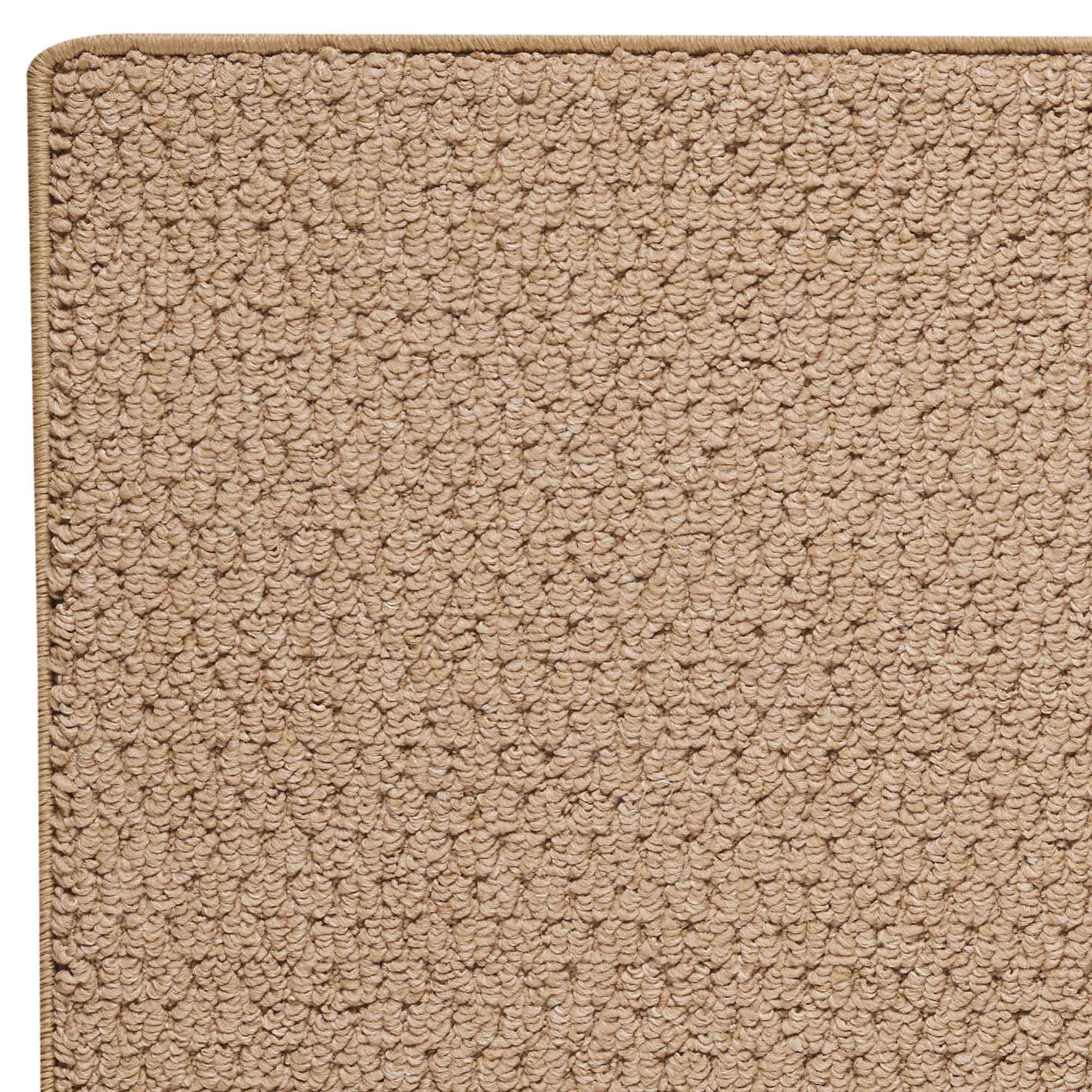 Raffia-Serged Machine Woven Rug Rectangle image