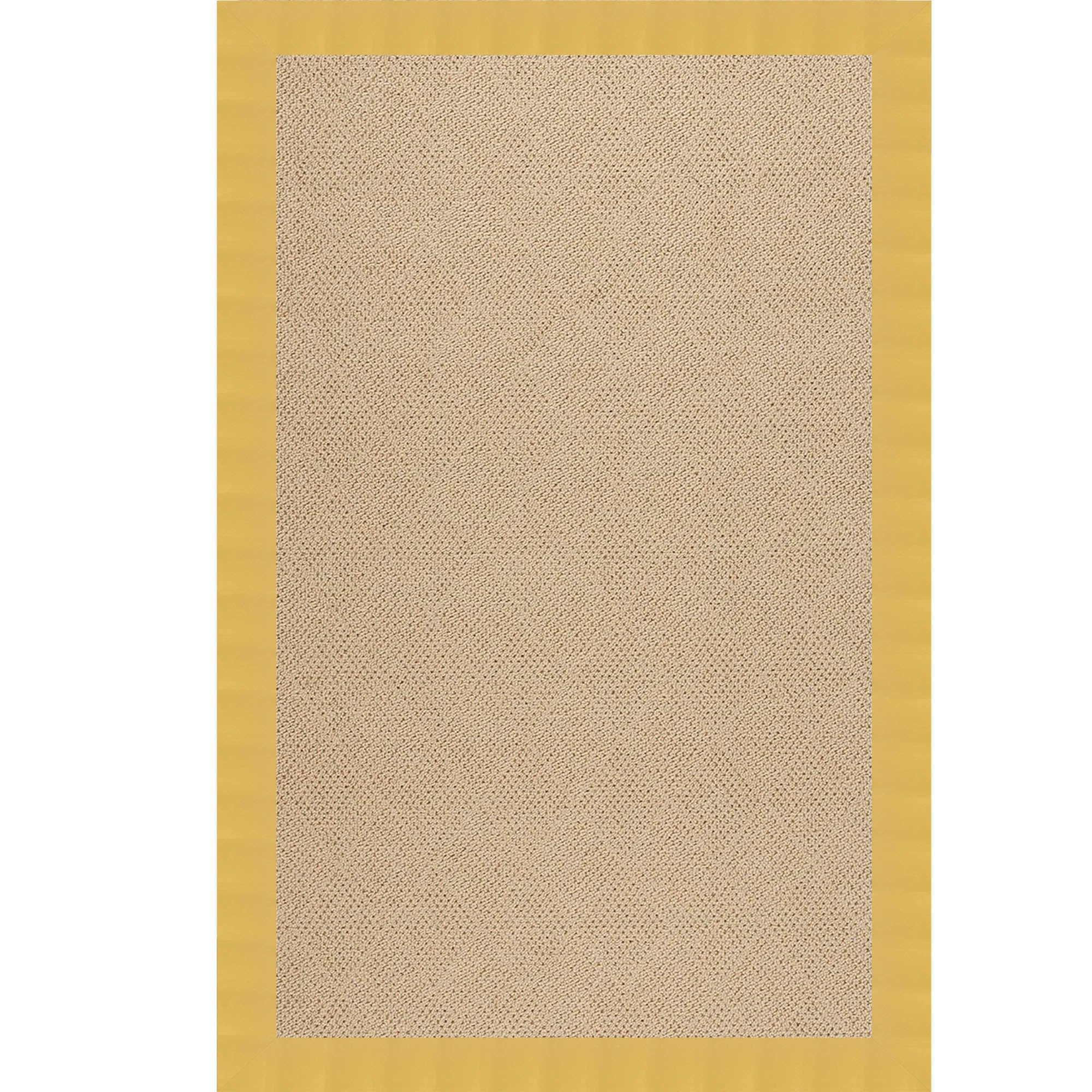 Creative Concepts-Cane Wicker Canvas Canary Indoor/Outdoor Bordere Rectangle image