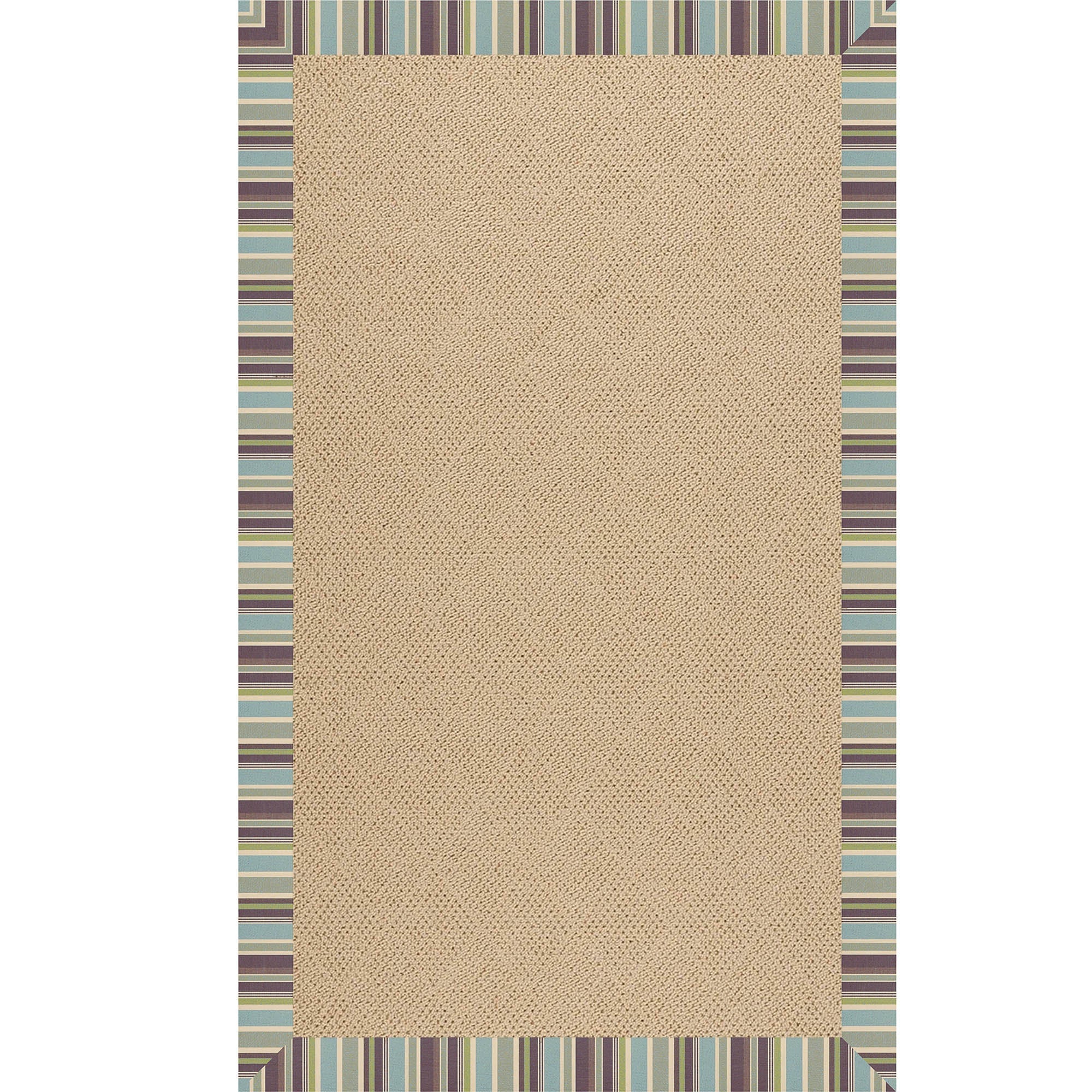 Creative Concepts-Cane Wicker Brannon Whisper Indoor/Outdoor Bordere Rectangle image