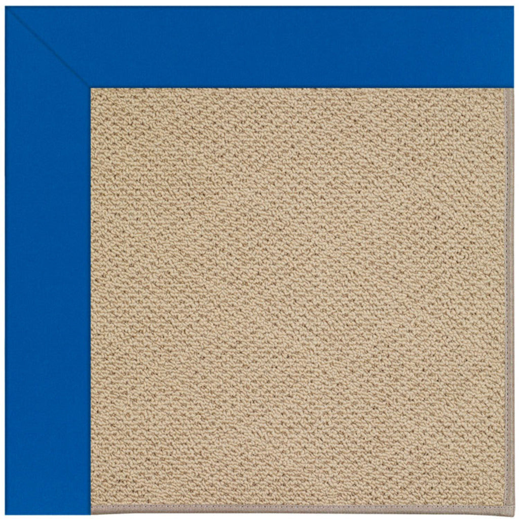 Creative Concepts-Cane Wicker Canvas Pacific Blue Indoor/Outdoor Bordere Rectangle image