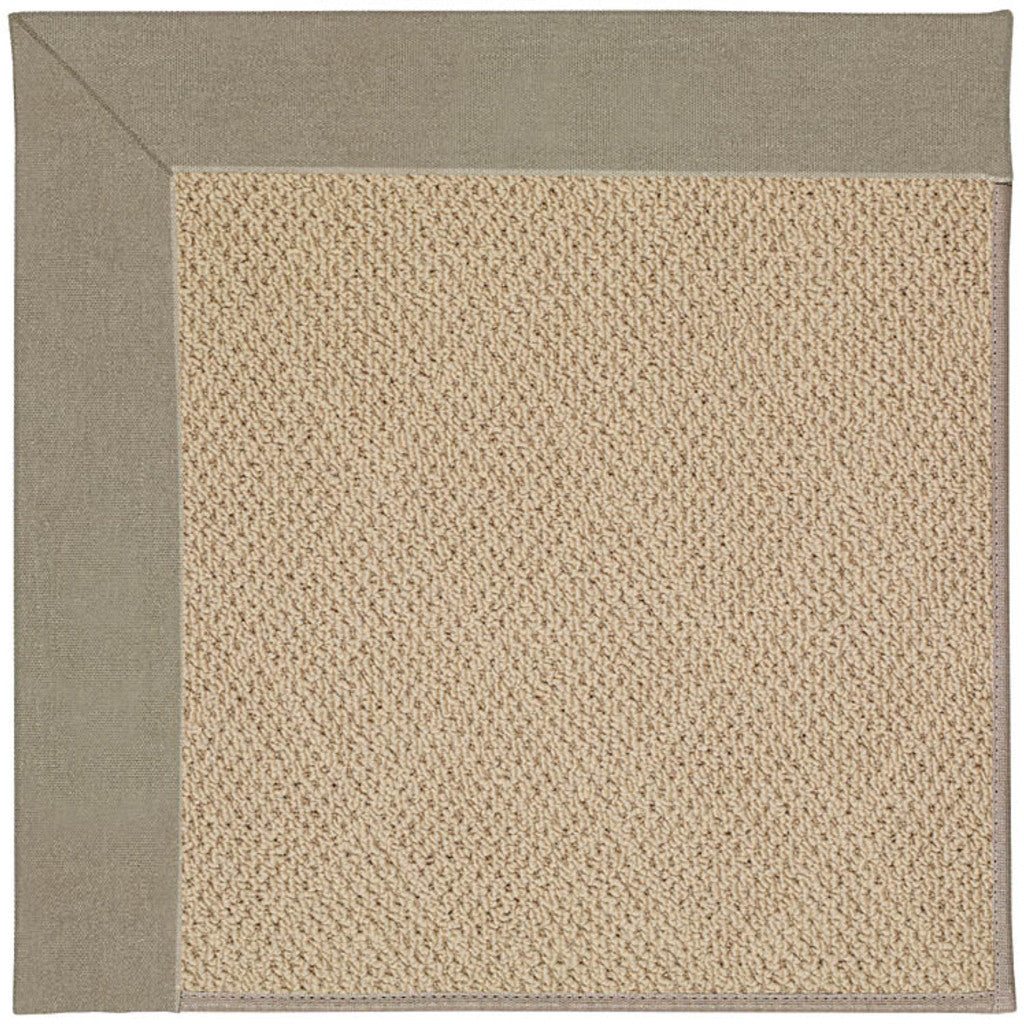 Creative Concepts-Cane Wicker Canvas Taupe Indoor/Outdoor Bordere Octagon image