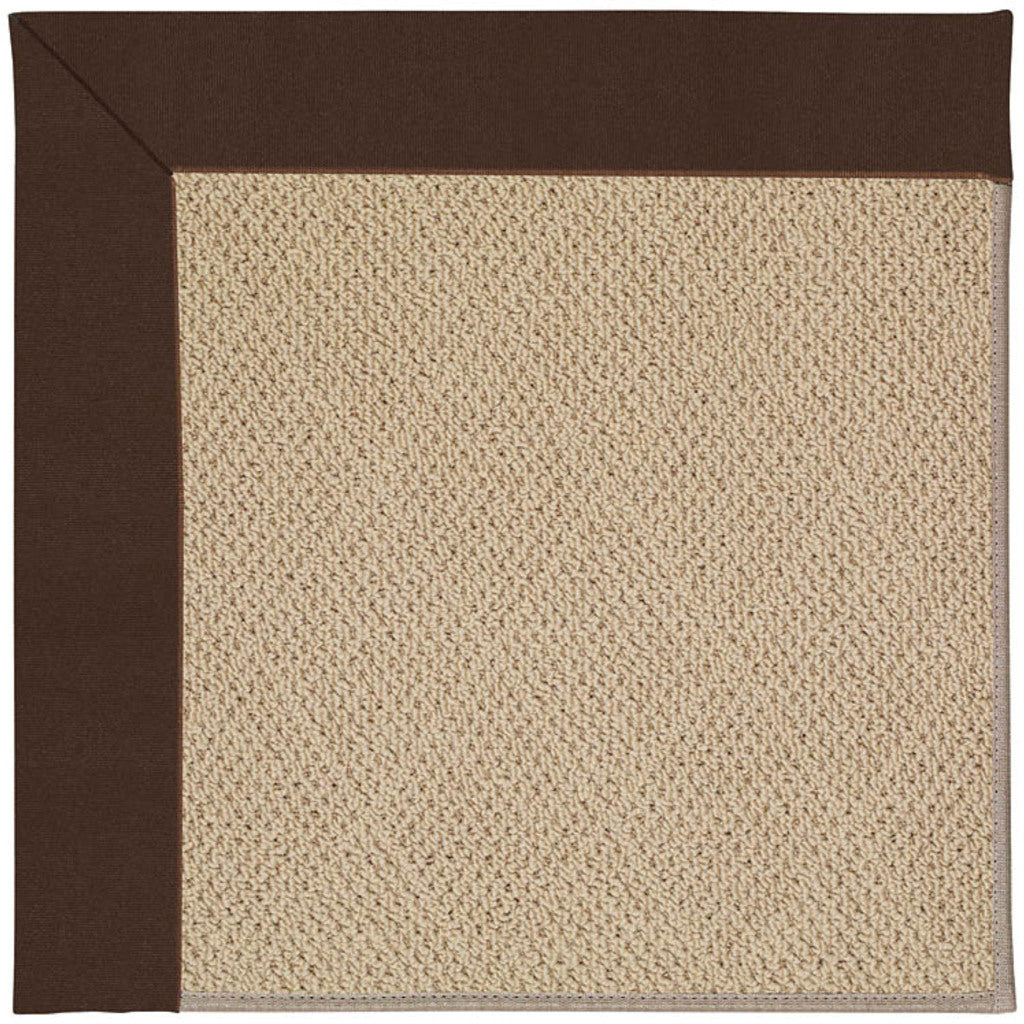 Creative Concepts-Cane Wicker Canvas Bay Brown Indoor/Outdoor Bordere Octagon image