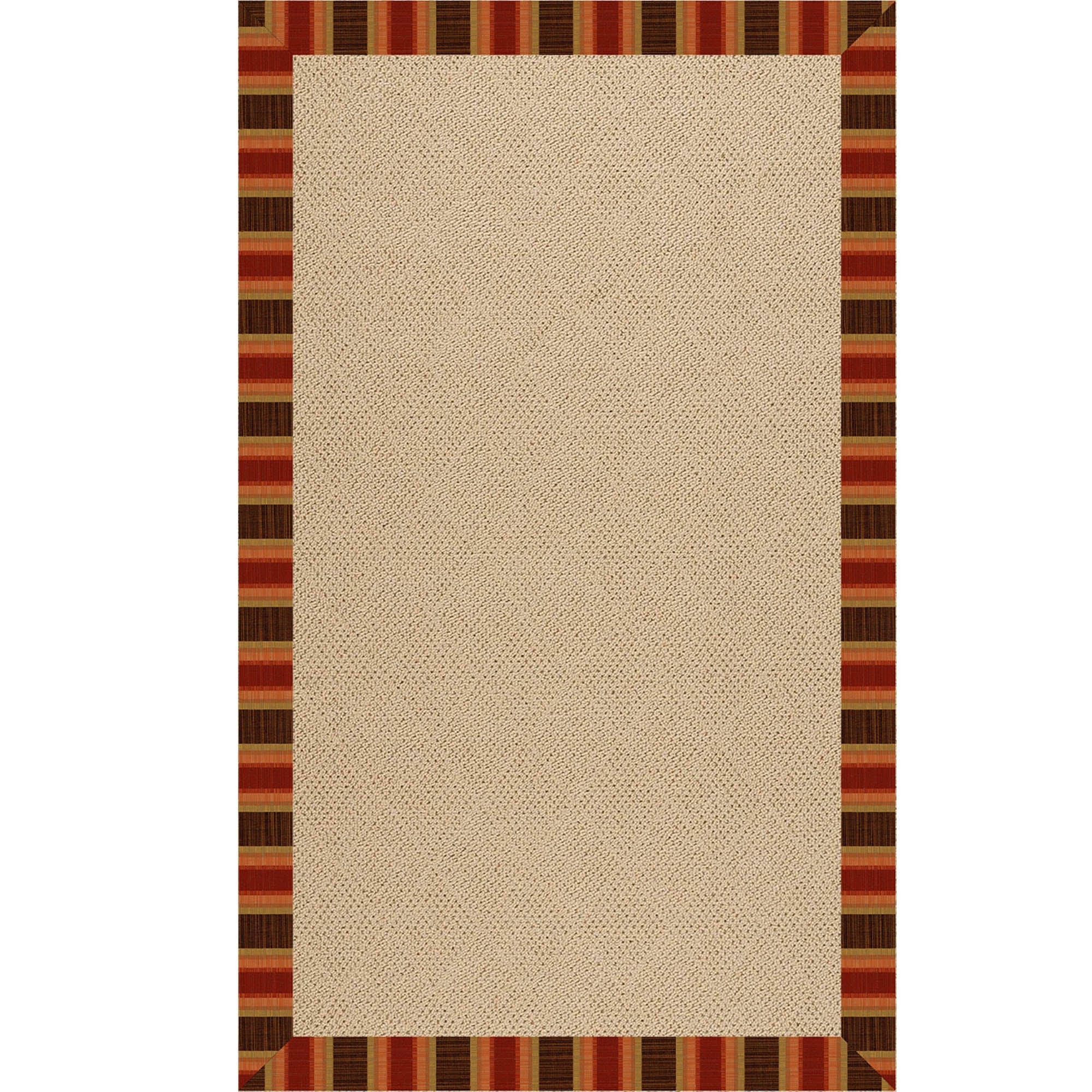 Creative Concepts-Cane Wicker Dimone Sequoia Indoor/Outdoor Bordere Rectangle image