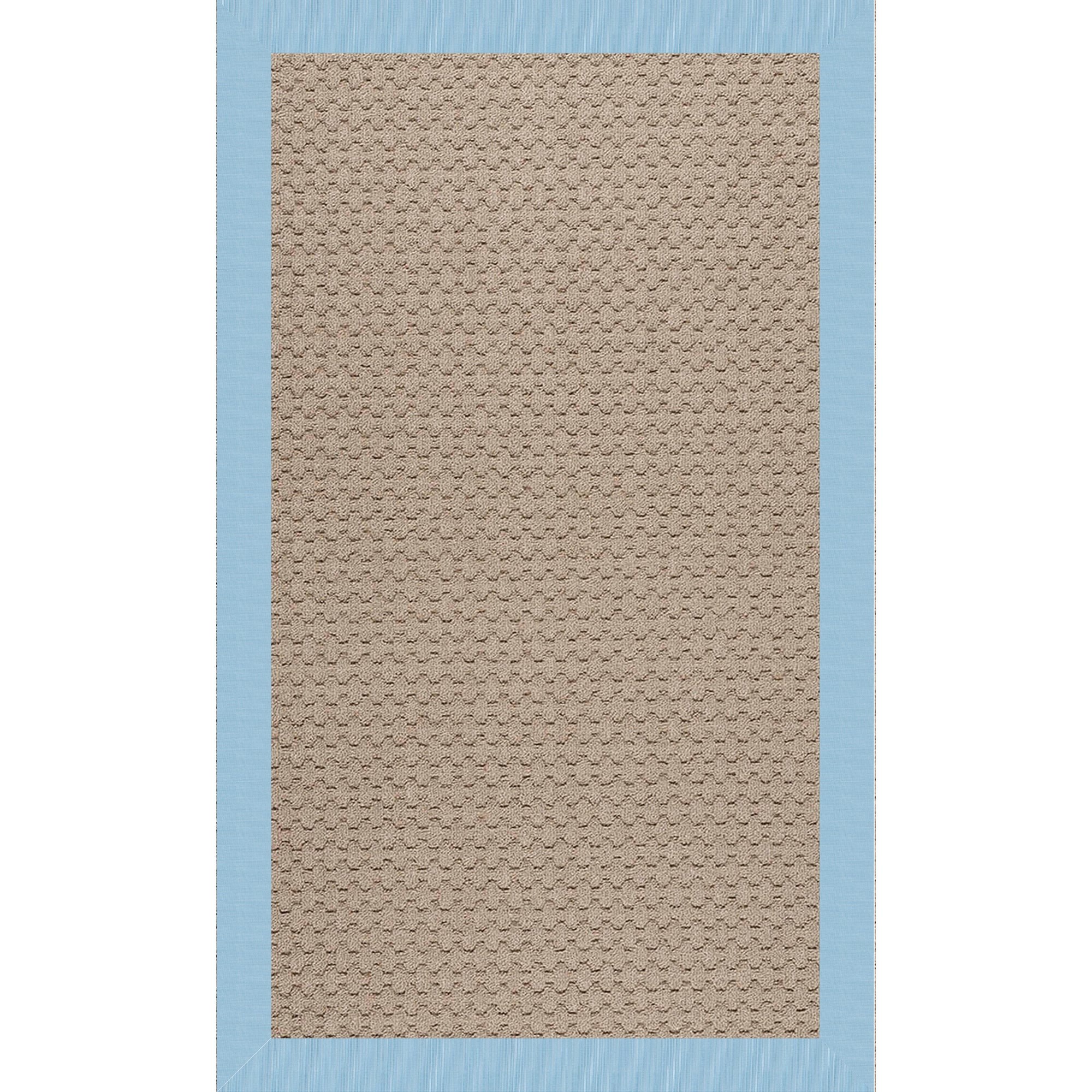 Creative Concepts-Grassy Mtn. Canvas Air Blue Indoor/Outdoor Bordere Rectangle image