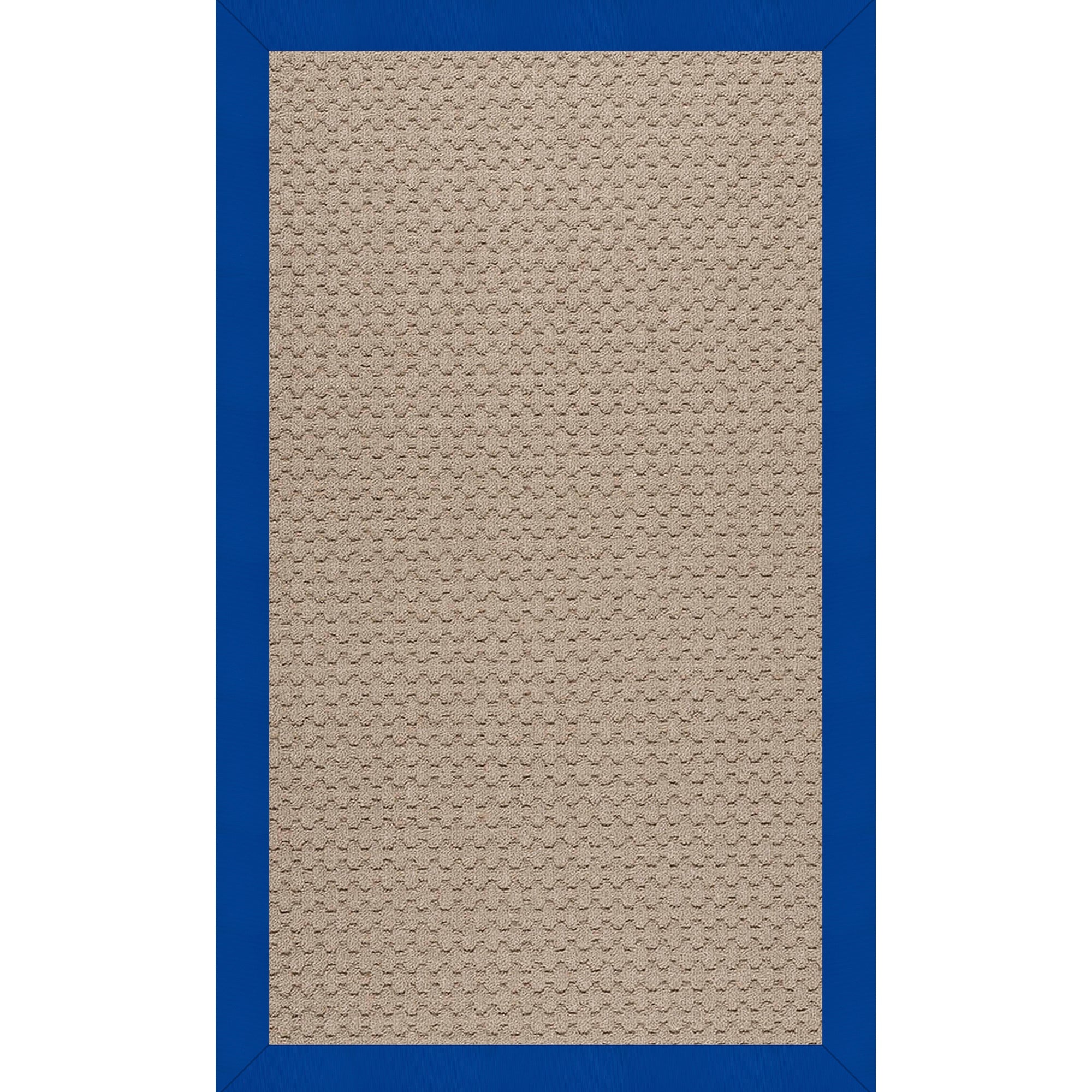 Creative Concepts-Grassy Mtn. Canvas Pacific Blue Indoor/Outdoor Bordere Rectangle image