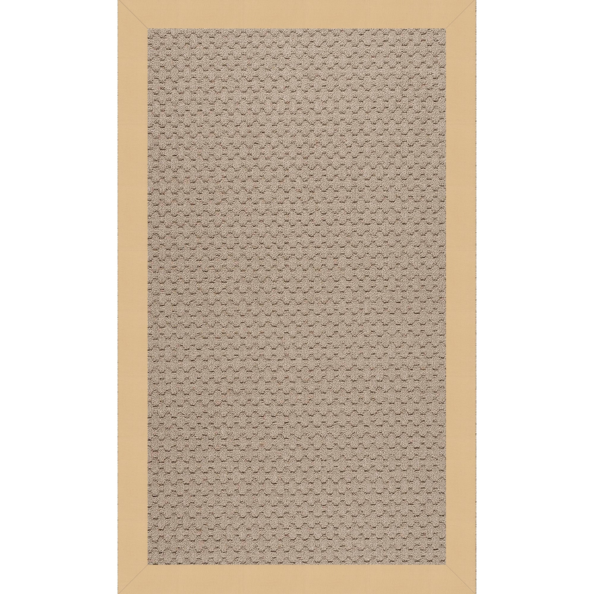 Creative Concepts-Grassy Mtn. Canvas Antique Beige Indoor/Outdoor Bordere Rectangle image